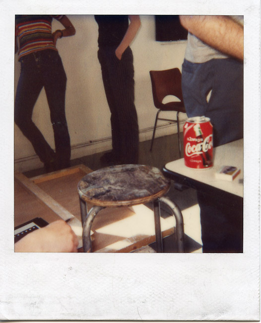 Taking a break, Parsons Paris.