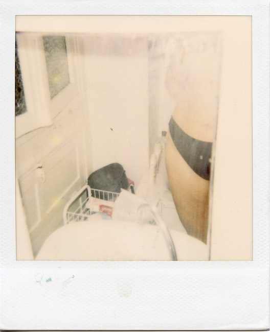 Bathroom mirror selfie, my apartment, Paris.