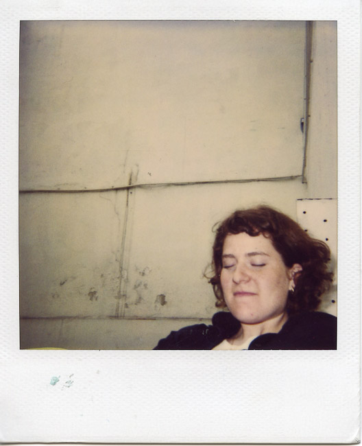 Hanna, courtyard Parsons Paris. 