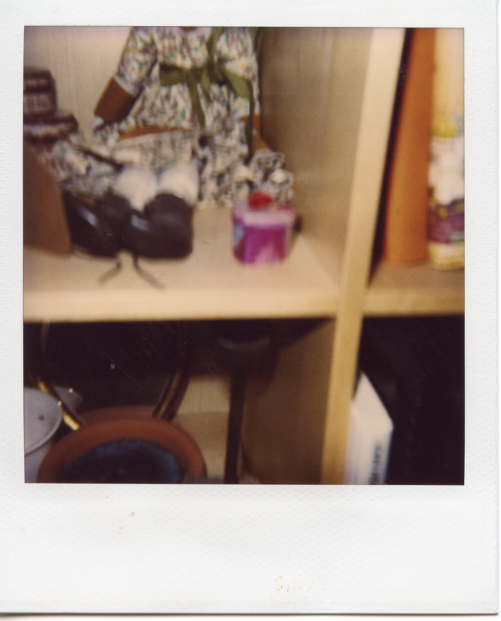 My bookshelf (I still have this book shelf in my room), Paris.