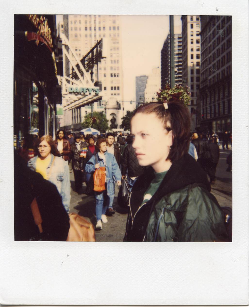 My sister, New York.