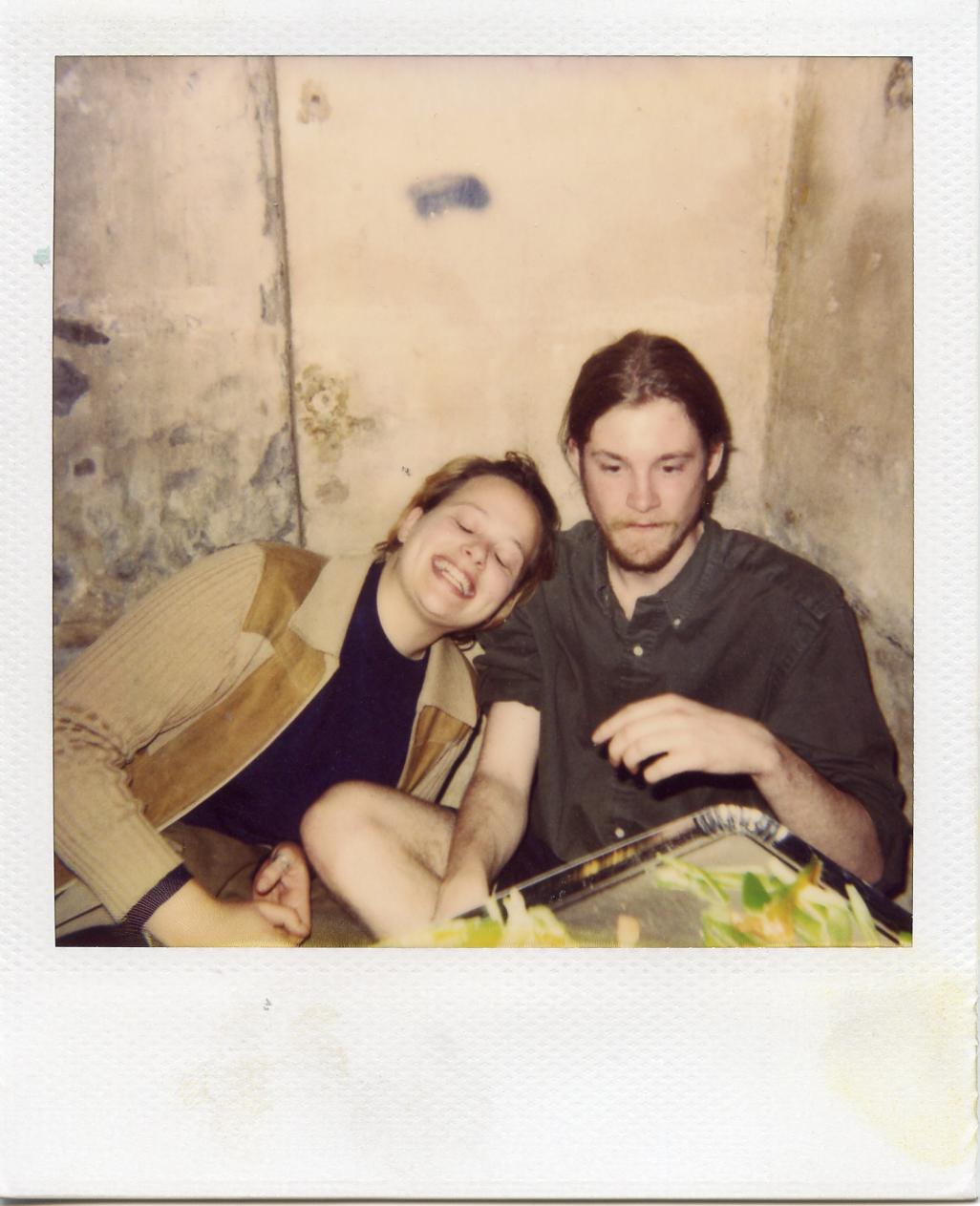 Anne Florence and Carl, art opening, Paris. 