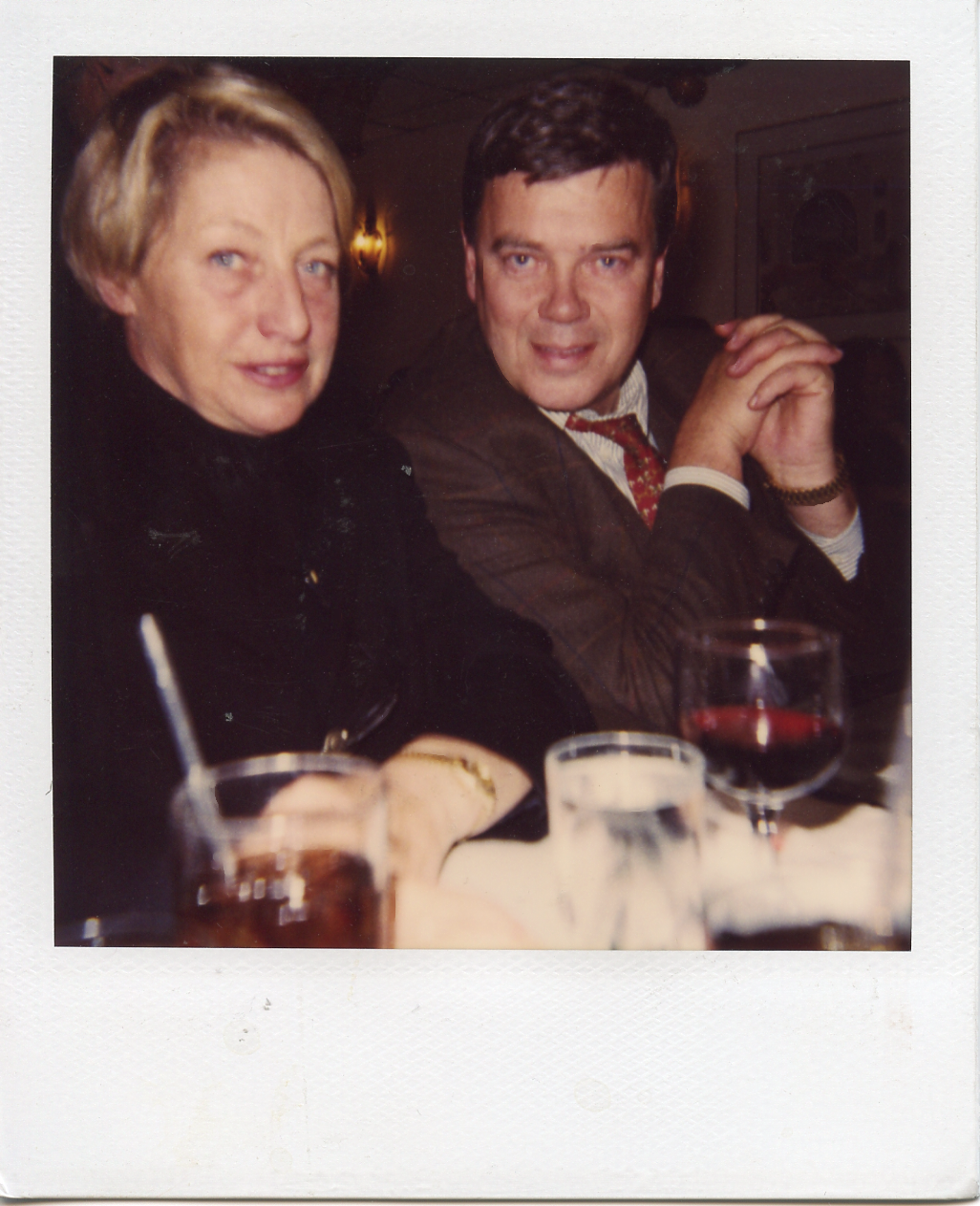 Mom and dad, New York.