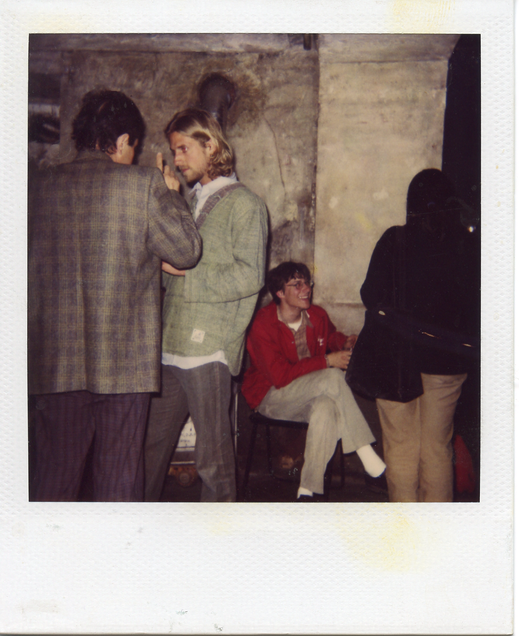 The beautiful Spanish boy everyone had a crush on, at an art opening, Paris.