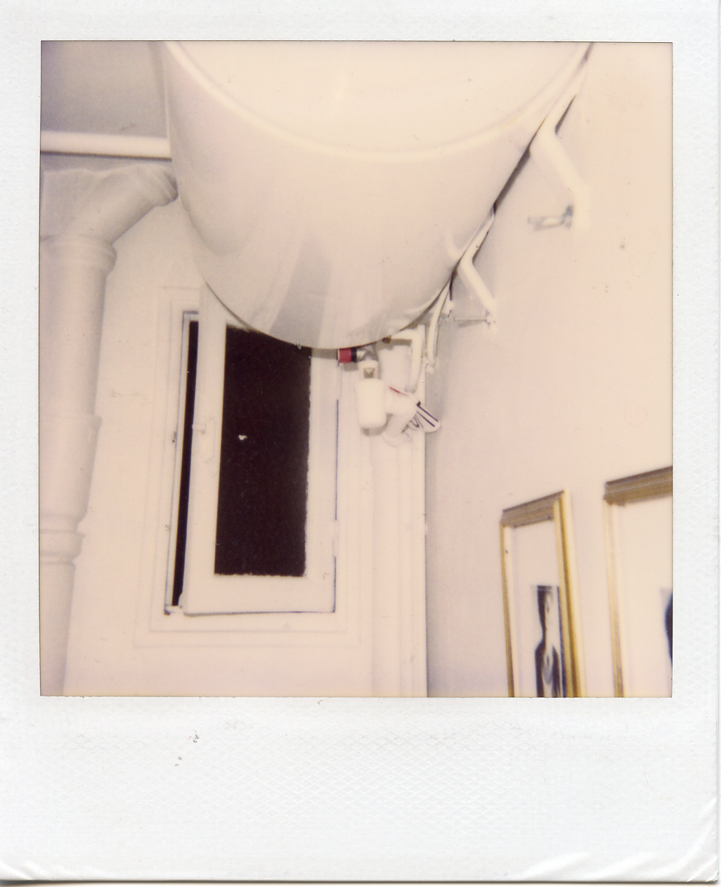 Hot water tank in my apartment, Paris.